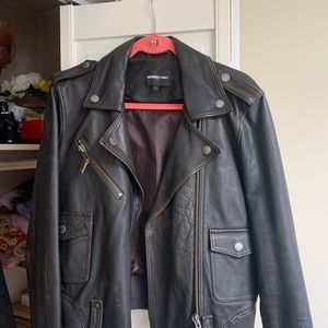 Members only leather jacket